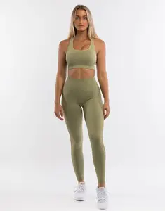 Neue 3 Stück Free Match hochwertige nahtlose Leggings Hosen Shorts BH-Set Frauen Workout Gym Yoga Sport Active wear Set