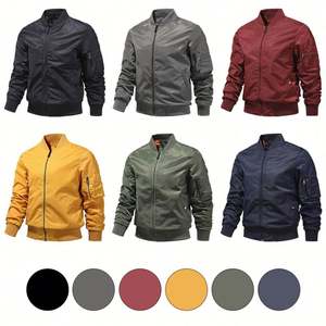 Chaquetas Cortavientos de Invierno con Cierre y Manga Larga, Diseño Personalizado, Publicidad con Impresión de Logotipo - Product Image 2