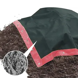 中国供应商eptfe堆肥充气卷罩材料用于有机废物回收