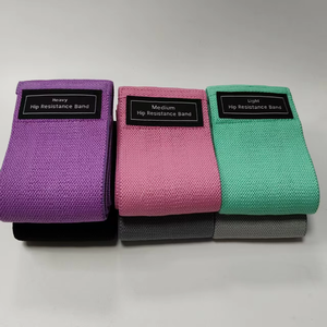 Juego de Bandas de Resistencia de Alta Resistencia al Por Mayor, 3 Tamaños, Antideslizantes, Ecológicas, para Ejercicios de Glúteos y Piernas, Rehabilitación - Product Image 6