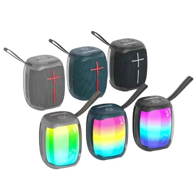 Original HOPESTAR P50mini Bafle Bleutoof Haut Parleur RGB Night Light Waterproof Bluetooth Speaker with Color Changing LED Lamp