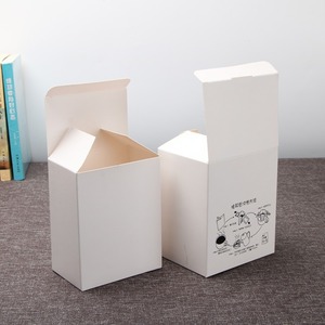 Custom Black White Kraft Paper Folding Boxes Tuck Top Packaging Boxes For Small Business Gif - Product Image 3