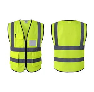 2024 Hot sale Jinfu Reflective safety Mesh breathable Road rescue Outstanding supplier reflective vest