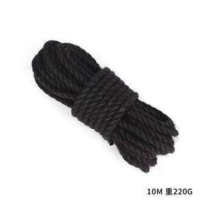 Канат для бондажа из конопли, набор для БДСМ для пар, обучающее пособие по шибари, конопляный канат для взрослых игр, канат для бондажа из конопли - Product Image 2
