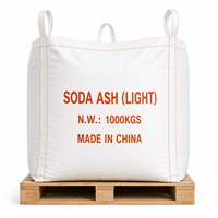Soude à la chaux légère Na2CO3 99,2 % min. GB/T 210-2022 Sac Jumbo 1000 kg Poudre cristalline blanche de Mongolie intérieure Chine pour silicate de sodium