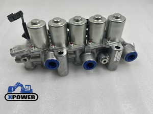 Xpower 20Y-60-41621 PC200-8 โรตารี่โซลินอยด์วาล์ว สีดำ ใหม่ รับประกัน 6 เดือน ผลิตในจีน สำหรับรถขุดตีนตะขาบ - Product Image 2