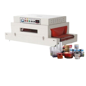 เครื่องบรรจุภัณฑ์หดตัวด้วยความร้อนอัตโนมัติแบบกล่องสี เครื่องซีลและตัดฟิล์ม PVC POF เครื่องเคลือบและเย็บด้าย - Product Image 1