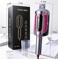 Défroisseur Vapeur Portable Mini 1600W avec Écran Tactile LCD, Fer à Vapeur Électrique pour Vêtements, Idéal pour la Maison et les Voyages