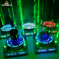 Présentateur de bouteille LED Laser rotatif Glorifiers Télécommande Nouveau Design Discothèque Publicité Comprend des supports d'affichage de bouteille