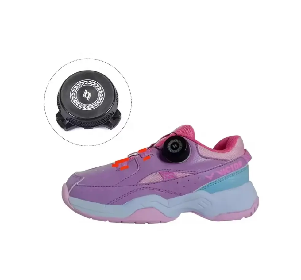 2024 OEM ODM 회전 자동 다이얼 레이싱 시스템 스포츠 신발 스마트 레이스 시스템 어린이 신발