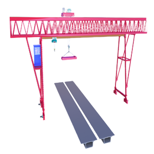 Grue à portique durable de 20 tonnes pour les projets de construction agricole, capacités de charge multiples (10/8/15 tonnes), composants principaux du moteur - Product Image 6