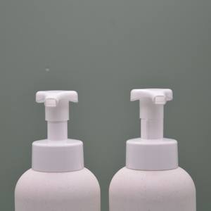 Vide 500ml écologique savon pour les mains bouteille moussante emballage cosmétique rechargeable en plastique mousse pompe bouteille recyclable <span class=keywords><strong>paille</strong></span> de blé - Product Image 4