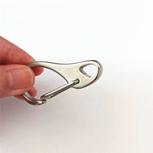 ห่วงคาราไบเนอร์ขนาดเล็กพวงกุญแจสเตนเลสสตีล304 50มม. - Product Image 4