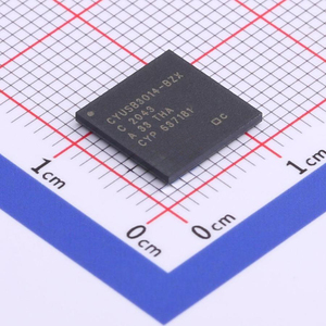 Microcontrôleur SuperSpeed USB 3.1/2.0 8 bits CYUSB3014-BZXC, contrôleur d'interface, boîtier FBGA-121 - Product Image 2
