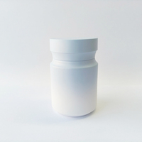 Bouteilles en plastique PET vides de 80 ml et 120 ml, couleur dégradée, à large ouverture, pour l'emballage de médicaments, de pilules et de capsules