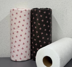 OEM 2 Ply Disposable <b>Kitchen</b> Roll <b>Paper</b> Towel Custom logo White Printed <b>Kitchen</b> <b>Paper</b> - Product Image 6