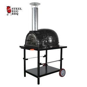 Evecseb — <span class=keywords><strong>four</strong></span> barbecue, KAMADO BBQ professionnel, couleurs noires, <span class=keywords><strong>four</strong></span> à pizza avec brosses à soldes - Product Image 5