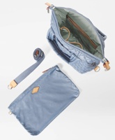 Nouveau Sac Bandoulière Décontracté en Nylon Bleu Ciel de Haute Qualité 2025 pour Femme – Petit Sac Messager Facile à Transporter