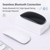 Souris laser ergonomique sans fil rechargeable pour jeux, mini, avec USB, 1600 DPI, pour ordinateur portable, tablette, PC, en stock