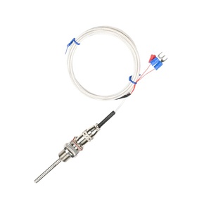 <span class=keywords><strong>PT100</strong></span> ปลั๊กต่อแบบทนความร้อนสำหรับการบิน หัววัดอุณหภูมิแบบเสียบได้ เซ็นเซอร์วัดอุณหภูมิ เทอร์โมคัปเปิลชนิด K - Product Image 1
