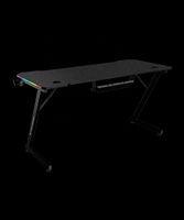 Escritorio Bureau électrique ergonomique pour joueur Table d'ordinateur de jeu Bureau extensible à hauteur réglable pour bureau à domicile