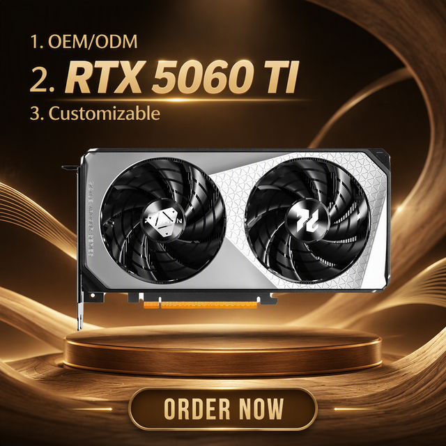 Graphics Card RTX 5060 Ti 8GB GDDR7 DLSS4 4X Frame Gen 1080P 2K Gaming GPU OEM Factory Direct Video Card