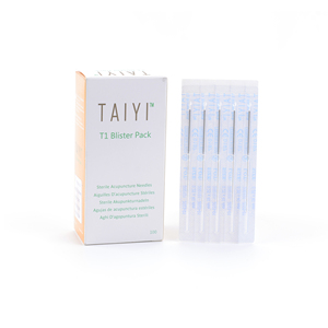 <span class=keywords><strong>Agujas</strong></span> de <span class=keywords><strong>Acupuntura</strong></span> Desechables y Estériles TAIYI, Estilo Coreano, con Mango de Acero Inoxidable, Sin Tubo Guía - Product Image 2