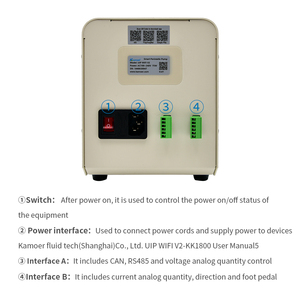 Pompe péristaltique de laboratoire UIP 220V, machine de remplissage par pesage, pompe péristaltique de dosage chimique automatique WIFI - Product Image 5