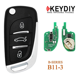Llave de Coche Keydiy KD ABS+Metal Negra para Modelos KD900/URG200/KD-X2 Mini B01-B32 - Product Image 6