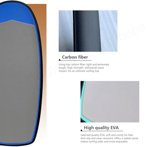 Thiết kế mới sợi carbon đứng lên mái chèo Trọng lượng nhẹ cho tàu cánh ngầm lướt sóng efoil sup bơm ván lướt sóng logo lá bơm Hội Đồng Quản Trị - Product Image 4