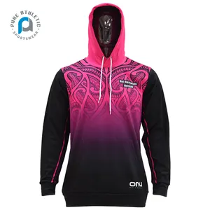 女性と男性のために設計されたオムスウェットシャツガブリエルのための純粋な卸売カスタムメンズロングパーカー - Product Image 1