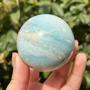 Esfera de Cristal Ecológica al por Mayor, Azul Cielo Natural para Decoración y Sanación por CrystalHola - Product Image 6