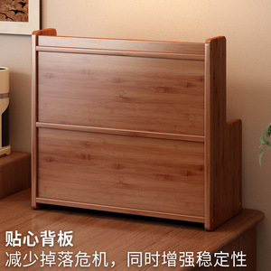 L-Shaped Kitchen <b>Storage</b> <b>Cabinet</b> Multi-Function Flip Top Cup Holder For Teacups And Condiments - Product Image 4