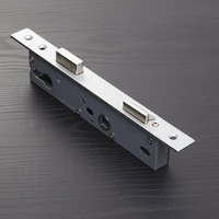 Serrure de porte de fenêtre en aluminium Standard de haute sécurité, corps de serrure de porte à mortaise en alliage de Zinc