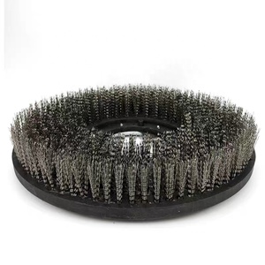 Schijfborstel Vloer Scrubber Borstel Sterke Schuurdraad Reinigingsborstel Voor Grond, Polijsten, Slijpen, Verwijderen Van Zware Vlekken - Product Image 3