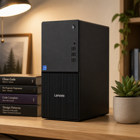 Baru untuk M460 IAS Mini Tower PC Intel Ultra 5/7 Windows 11 Pro Office Terinstal SSD+HDD Desktop Bisnis Pendidikan