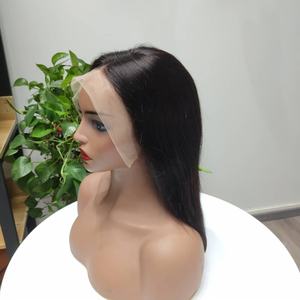 Perruques courtes bob en cheveux humains naturels pour femmes noires, perruque en dentelle transparente HD 4x4 13x4 - Product Image 2