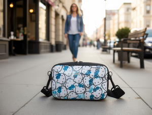 Borsa a Tracolla in Plastica per Donna con Stampa Cartoon, Resistente all'Acqua, Monospalla, Stile Moda per Tutte le Stagioni - Product Image 2