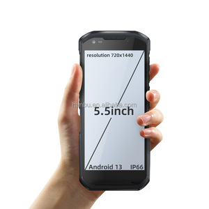 Originale e nuovo 4G robusto Touch Screen Mobile palmare 1D 2D Scanner di codici a barre Android PDA con disattento WIFI NFC - Product Image 4