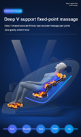 Chaise de massage électrique à airbag pour la maison, prix bas, circulation sanguine complète du corps, gravité zéro, capsule spatiale 4D, 2026