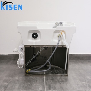 Équipement de spa capillaire Kisen, lavabo de salon en céramique durable, cuvette haut de gamme pour le lavage des cheveux en promotion - Product Image 6