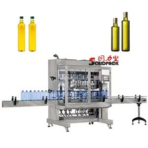 Solidpack 100ml-100l edible oil filling packing plant automatic bottling machine for oil