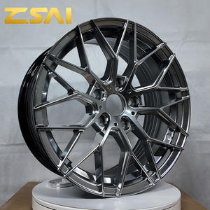 Rines de Aleación de 17 18 19 20 Pulgadas en Negro Brillante, Fabricados por Flujo, 5X112 5X120, Cóncavos, para Automóviles de Pasajeros BMW 826M E46 E60 E90 M3 M5 - Product Image 2