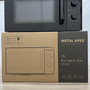 Four à <span class=keywords><strong>micro</strong></span>-ondes de comptoir de 25 L, <span class=keywords><strong>mini</strong></span>, en acier inoxydable, 1050 W, classe énergétique A, minuterie mécanique, commande par bouton - Product Image 6