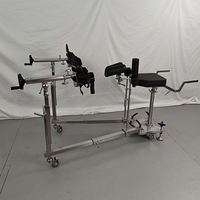 Table d'opération multifonctionnelle manuelle à traction orthopédique, dispositif d'extension réglable pour la chirurgie des membres inférieurs