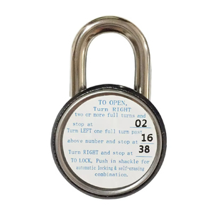 ANLI Vente chaude LOGO OEM <span class=keywords><strong>Cadenas</strong></span> à combinaison à disque rond <span class=keywords><strong>pour</strong></span> casiers <span class=keywords><strong>de</strong></span> gym et d'école - Product Image 6