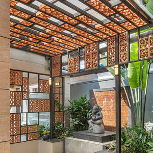 Panneaux muraux décoratifs <span class=keywords><strong>en</strong></span> briques rouges, blocs <span class=keywords><strong>en</strong></span> terre cuite pour plafonds et murs - Product Image 1