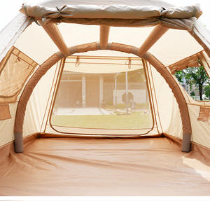 <span class=keywords><strong>Tunnel</strong></span> <span class=keywords><strong>tente</strong></span> auvent 5-8 <span class=keywords><strong>personnes</strong></span> Camping en plein air épaissi étanche crème solaire tuyau <span class=keywords><strong>tente</strong></span> gonflable - Product Image 6