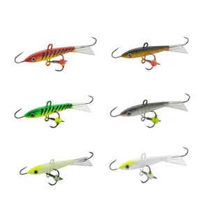 Hameçons triples de haute qualité pour la pêche sur glace, leurres de pêche sur glace, ensemble de leurres de pêche, hameçons triples en acier à haute teneur en carbone, super résistants - Product Image 6