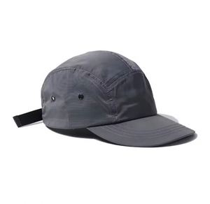 Gorra de 5 Paneles Personalizada de Nailon Impermeable de Secado Rápido para Campamento y Running - Product Image 1